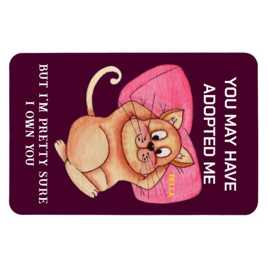 Funny Cat Pun Magnet - Kitchen Fridge Meme Gift Magneet (Horizontaal)