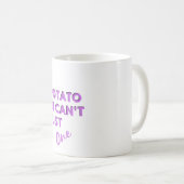 Funny Cat Quote: Katten zijn als Aardappelchips Pa Koffiemok (Voorkant rechts)