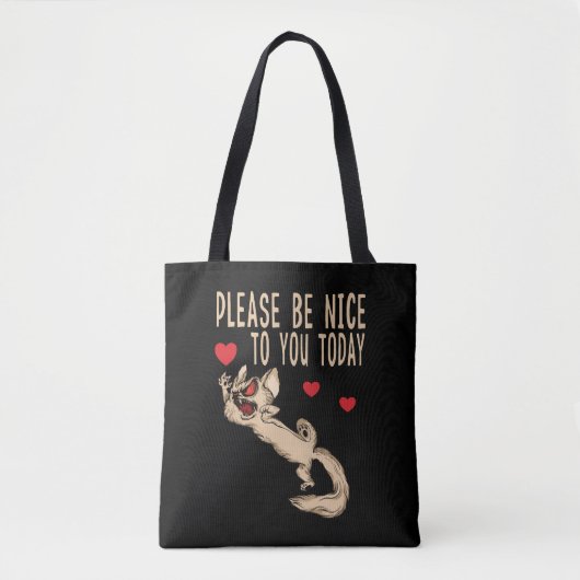 Funny Cat Quote Tomcat-design Tote Bag (Voorkant)