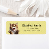 Funny Cat Return Address Labels (Insitu)