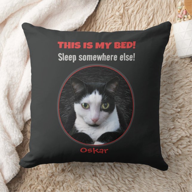 Funny Cat(s) Throw Pillow Kussen (Deken)