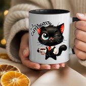 Funny Cat Sarcastic Animal Quote Coffee  Magische Mok