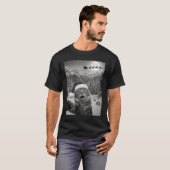 Funny Cat Selfie with Santa Christmas Catmas T-shirt (Voorkant volledig)