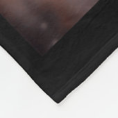 Funny Cat Selfie With Santa Claus Christmas Men Wo Fleece Deken (Hoek)