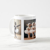 Funny Cat Sheep Ballet Dance Mok (Voorkant links)