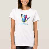 funny cat shirt gift for everyone (Voorkant)