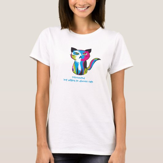 funny cat shirt gift for everyone (Voorkant)