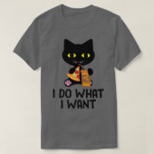 FUNNY CAT-SHIRT T-SHIRT (Design voorkant)
