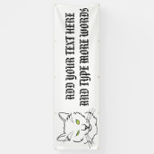 Funny Cat Spandoek (Verticaal)