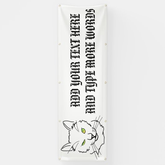 Funny Cat Spandoek (Verticaal)