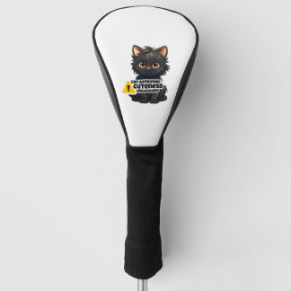 Funny cat sticker Classic T-shirt (1) Golfheadcover