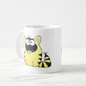 Funny Cat Surprise Koffiemok (Voorkant links)