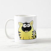 Funny Cat Surprise Koffiemok (Links)