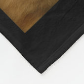 Funny Cat Surprised Happy Selfie With Bigfoot Sasq Fleece Deken (Hoek)