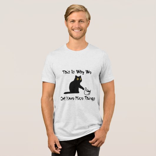 Funny Cat T-Shirt (Voorkant volledig)