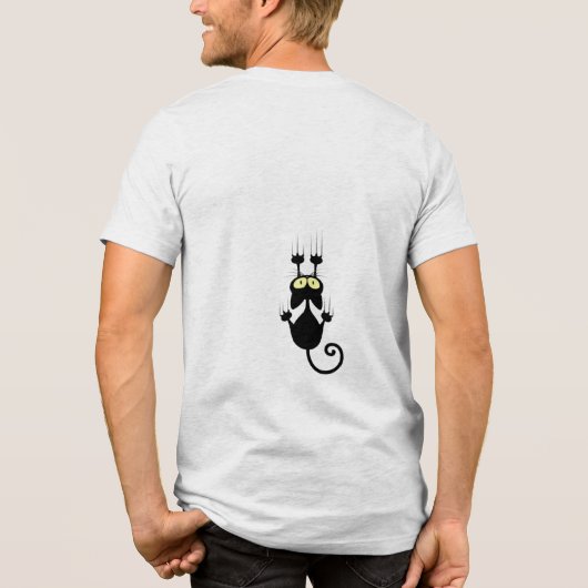 Funny Cat T-Shirt (Achterkant)