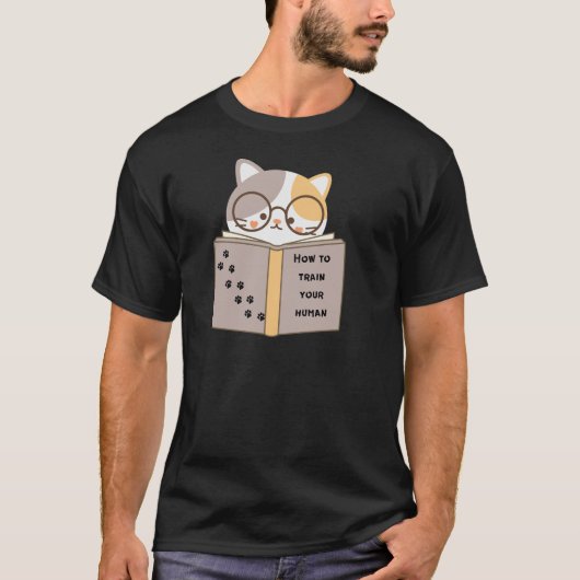 Funny cat T-shirt (Voorkant)