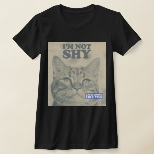 Funny Cat T-Shirt (Laagn)
