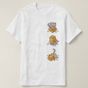 Funny Cat T-Shirt - Box Love