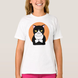 Funny Cat T-shirt Kat Grafisch T-shirt Bad Cat