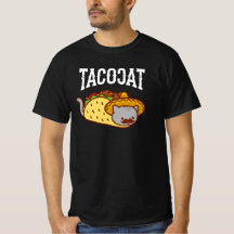 Funny Cat T-Shirt - Mexicaanse TACO CAT