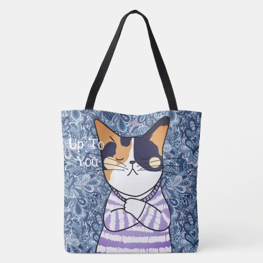 Funny Cat Tas (Achterkant)