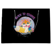 Funny Cat terug naar school Groot Cadeauzakje (Voorkant)