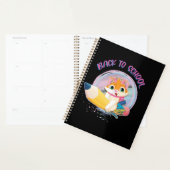 Funny Cat terug naar school Planner (Display)