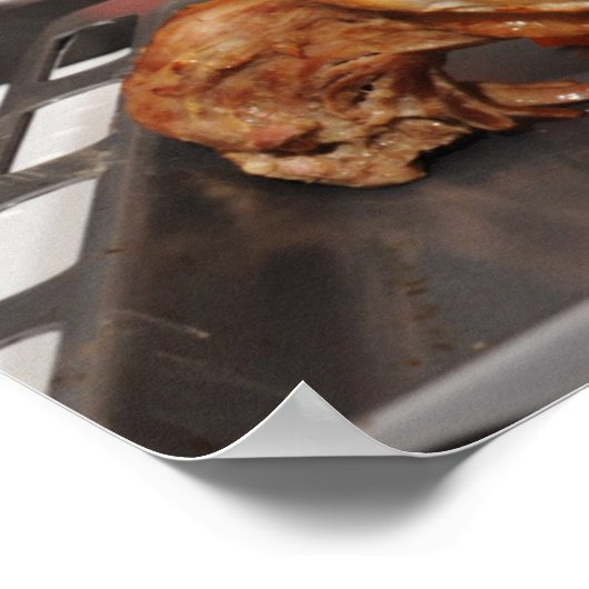 Funny Cat Thanksgiving Poster (Hoek)