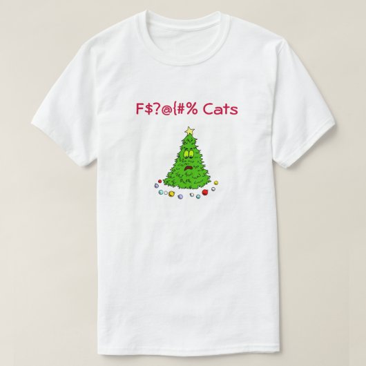 Funny Cat Theme kerstcadeauideeën Feline Kitten T-shirt (Design voorkant)