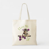 Funny Cat Tote Bag (Achterkant)