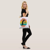 Funny Cat Tote Bag (Op model)