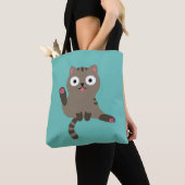 Funny Cat Tote Bag (Dichtbij)