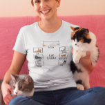 Funny Cat Tricks T-shirt<br><div class="desc">This design was created though digital art. You may change the style of this shirt by choosing More > under the style option. It may be personalized in the area provide or customizing by choosing the click to customize further option and changing the name, initials or words. You may also...</div>