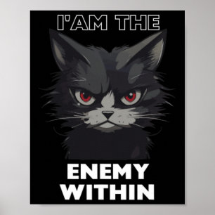 Funny Cat Trump Baby Funny Vote voor Trump Cats 20 Poster