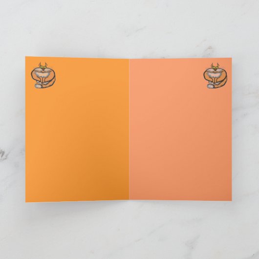 Funny cat-verjaardagskaart kaart (Binnen)