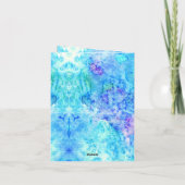 Funny Cat Verjaardagsmuzikant Gevouwen Wenskaart Kaart (Achterkant)