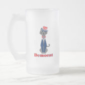 Funny Cat Vote Democat Politics Matglas Bierpul (Links)