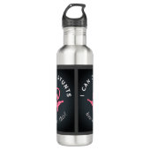 Funny Cat Water Bottle (24 oz) Waterfles (Voorkant)