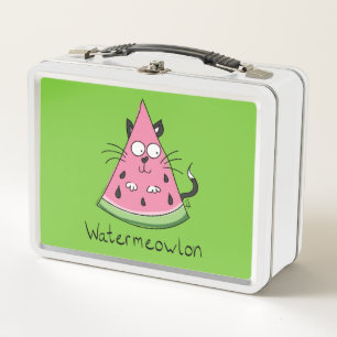 Funny Cat Watermelon Cute Kinder