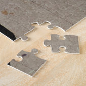 Funny Cat Wearing Glasses It's Meow or Nooit Quote Legpuzzel (Zijkant)