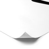 Funny Cat What Black Cat Pushing Kerstboom T- Poster (Hoek)