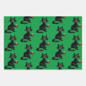 Funny Cat Wrapping Paper Kit (Voorkant 2)