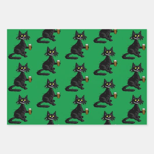 Funny Cat Wrapping Paper Kit (Voorkant 2)