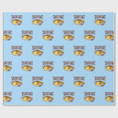 Funny Cat Wrapping Paper - TACO CAT Cadeaupapier (Vlak)