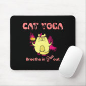Funny Cat Yoga Muismat (Met muis)