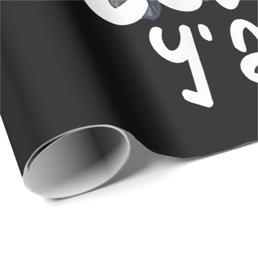  Funny Catboy Cowboy Western Land Cat Cadeaupapier (Rol Hoek)