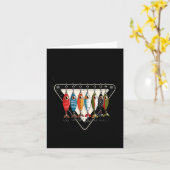 Funny Catch Ya Later Fishing Lure Angler Fisherman Kaart (Gele Bloem)