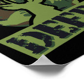 Funny Catchin Deers Poster (Hoek)