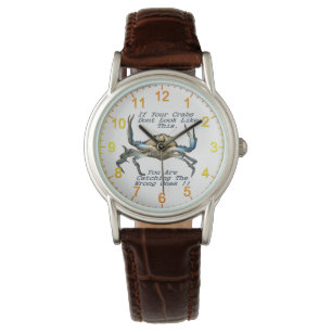 Funny Catching Crabs, Dames Wristwatch Horloge